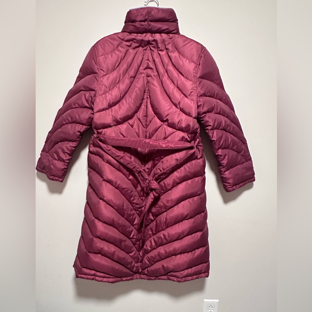 Vintage Down Parka - Women's Vtg Quilted Burgundy Parka - Size 14 - Picture 2 of 11